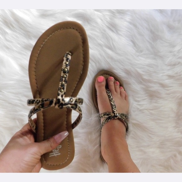 Corkys Shoes Corkys Boutique Hey Girl Swimsuit Gold Leopard Studded